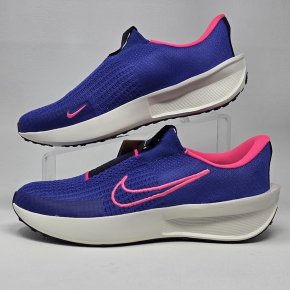 Nike Womens Interact Run EasyOn Purple/Pink Running Shoes FV5591-500 Size 10 New - Picture 3 of 10